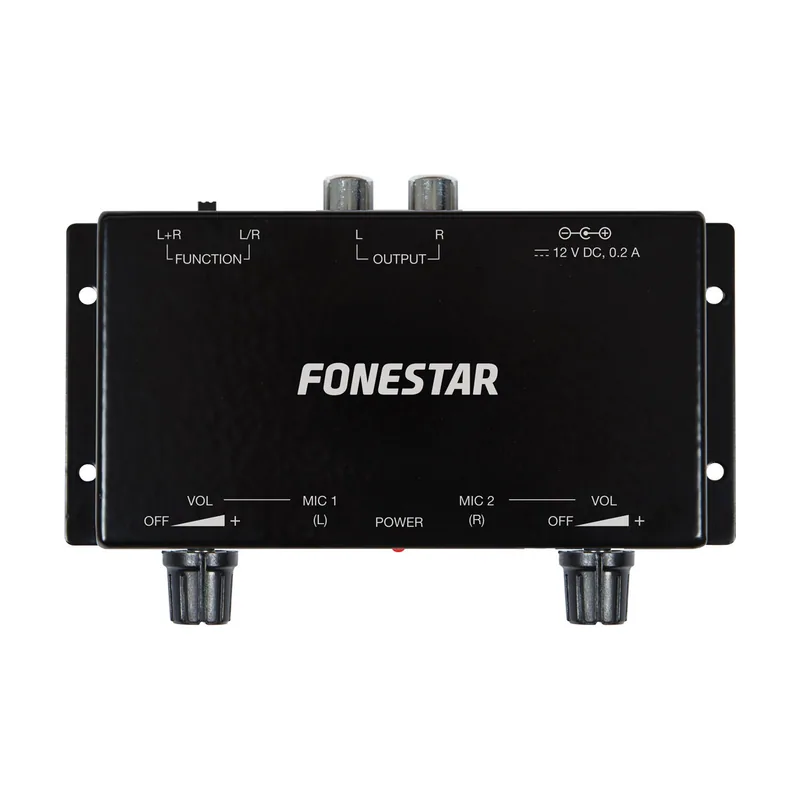Fonestar Preamplificador Microfono A Auxiliar