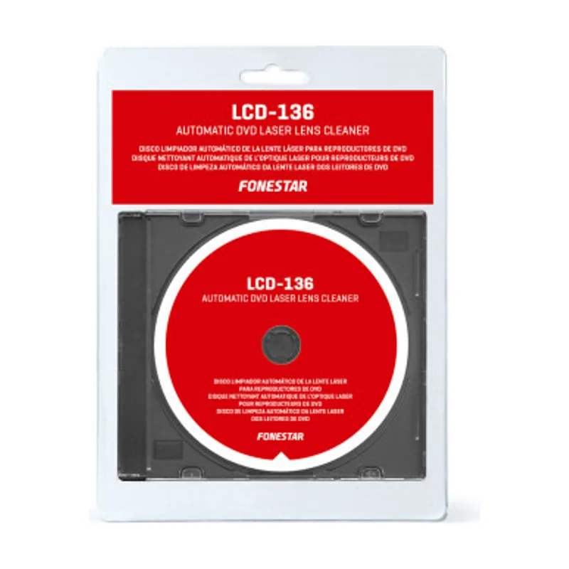 Fonestar DVD Limpiador Lente Laser