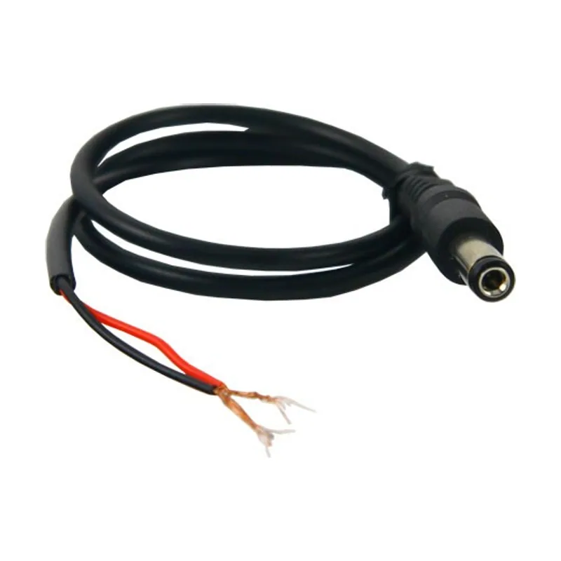 Safire Cable Alimentacion Conector 5x2,1mm Macho 0,30m Con-dcm