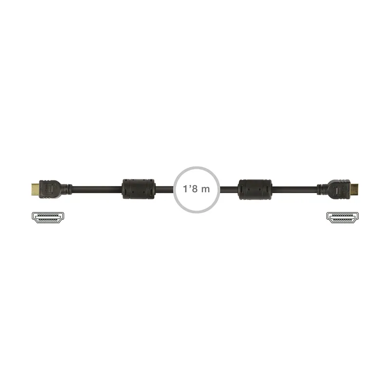 Fonestar Cable HDMI 4K@60Hz 1,8m
