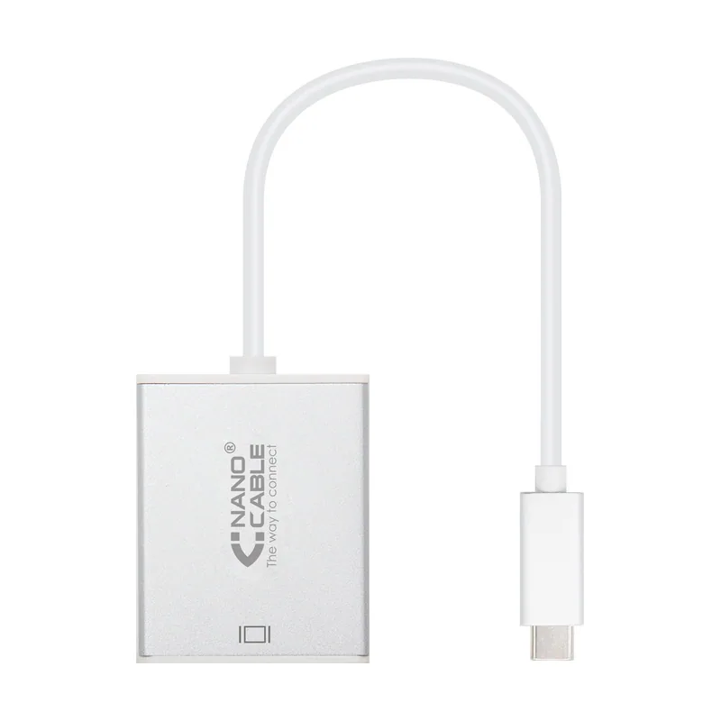 Nanocable Adaptador USB-C A VGA 100mm