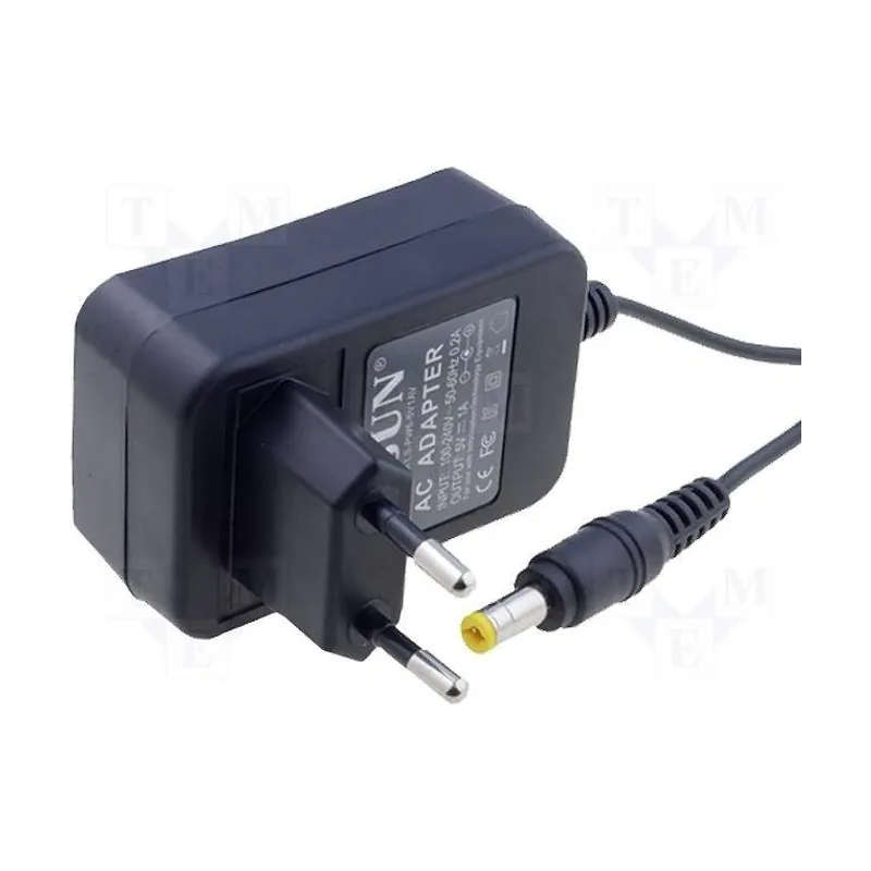 Alimentador Fijo 9Vdc 2Amp