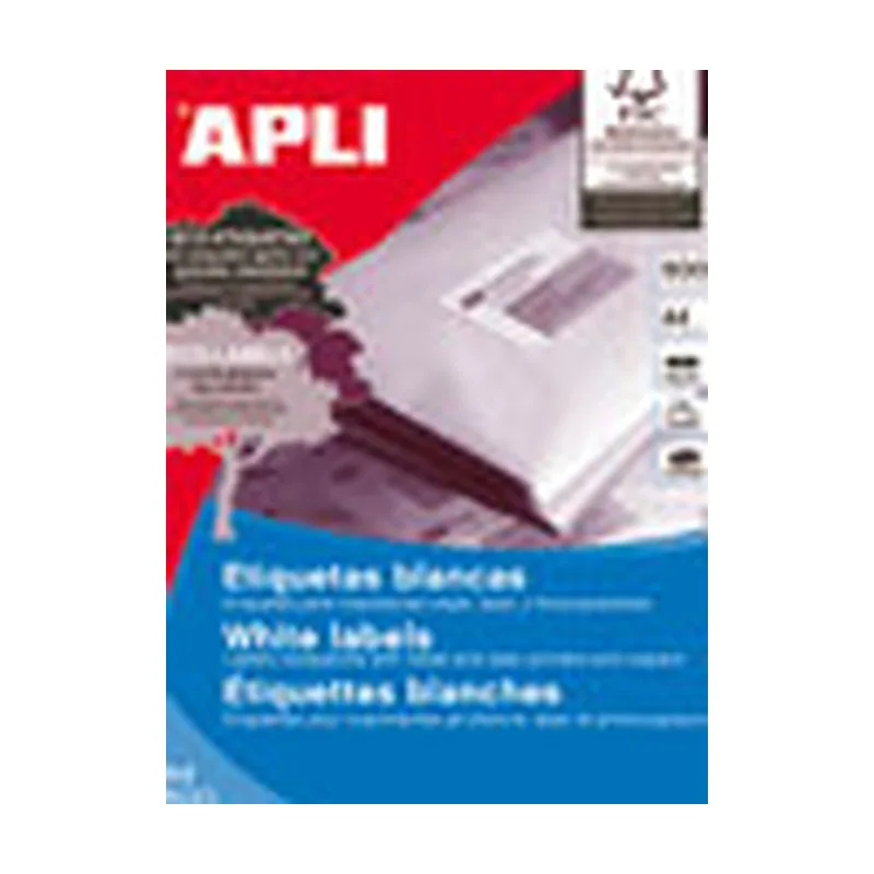 Apli 01785 blanco etiqueta