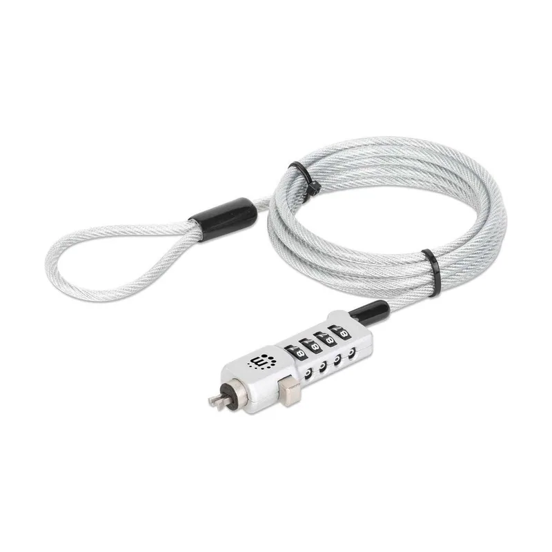 440301 cable antirrobo Plata 1,8 m
