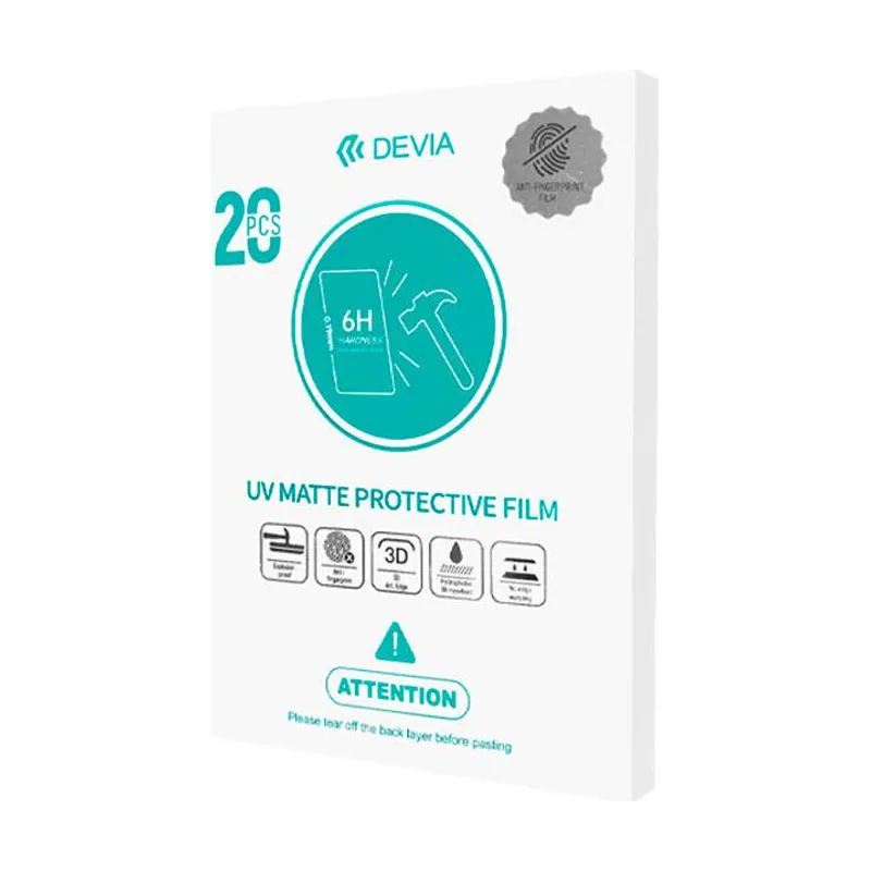 Devia Pack de láminas hidrogel uv 6h antihuella