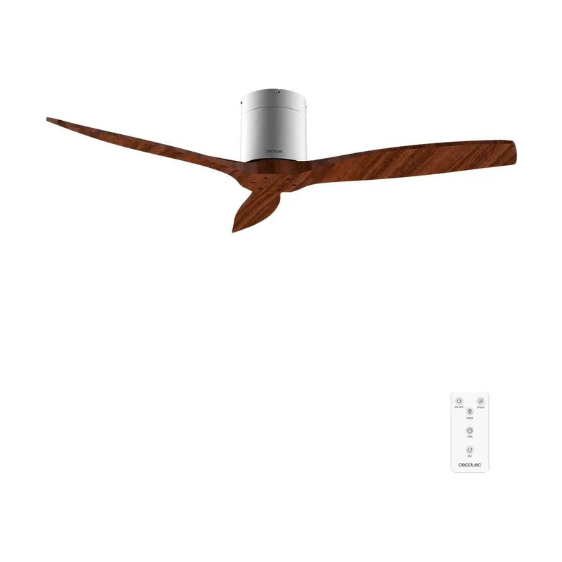 Cecotec Ventilador de Techo 5400 Classic Iron&DarkWood