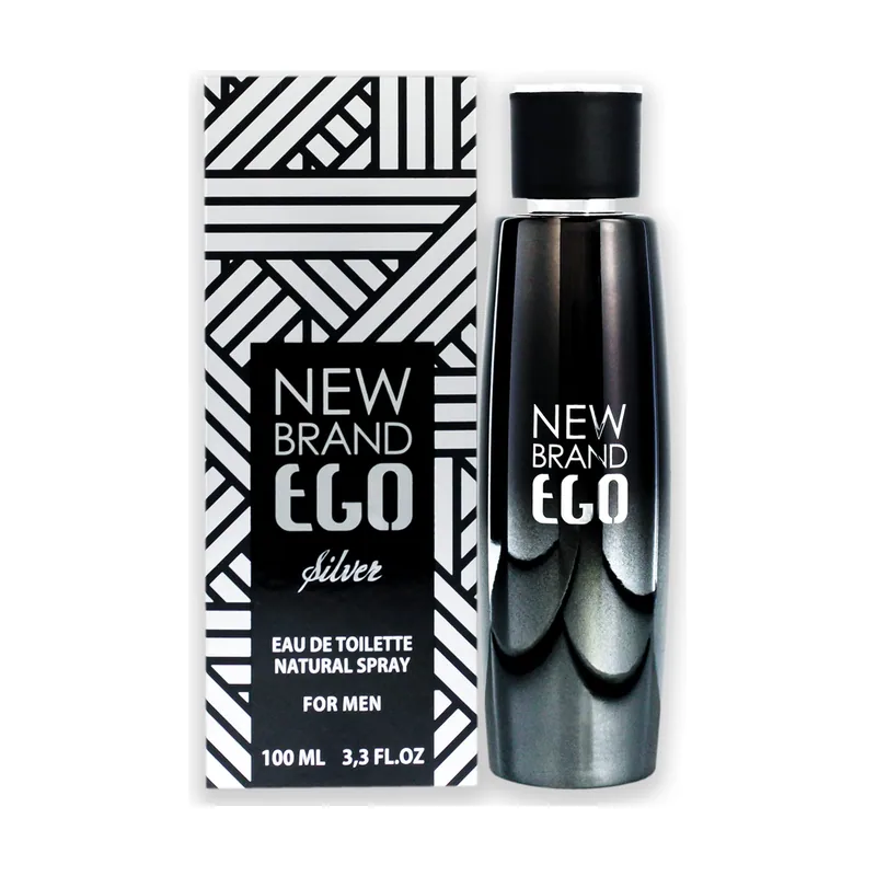 New Brand Parfums ego silver eau de toilette spray