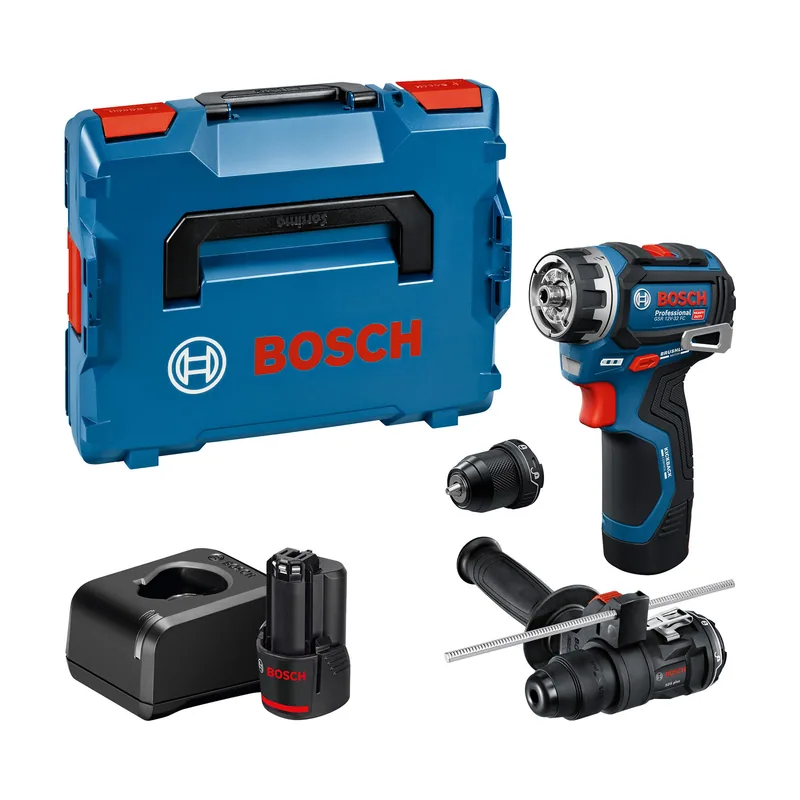 Bosch Pro 12V System Atornillador a batería GSR12V-32FC incl.