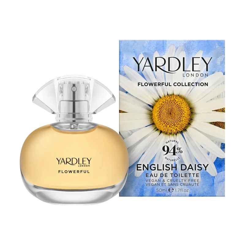 Yardley flowerful collection english daisy eau de toilette spray
