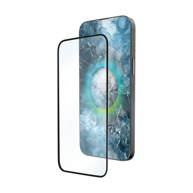 Myway protector pantalla compatible con oppo a6 pro 5g vidrio templado plano marco