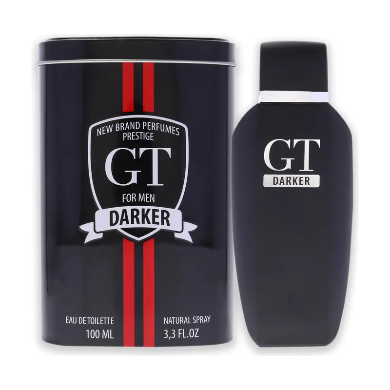 New Brand Parfums brand gt darker for men eau de toilette spray