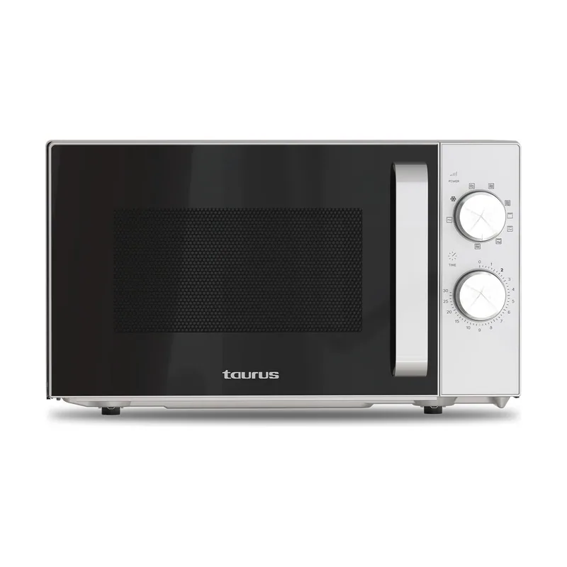 Microondas Acero inoxidable Microondas con grill Encimera 20 L 700 W