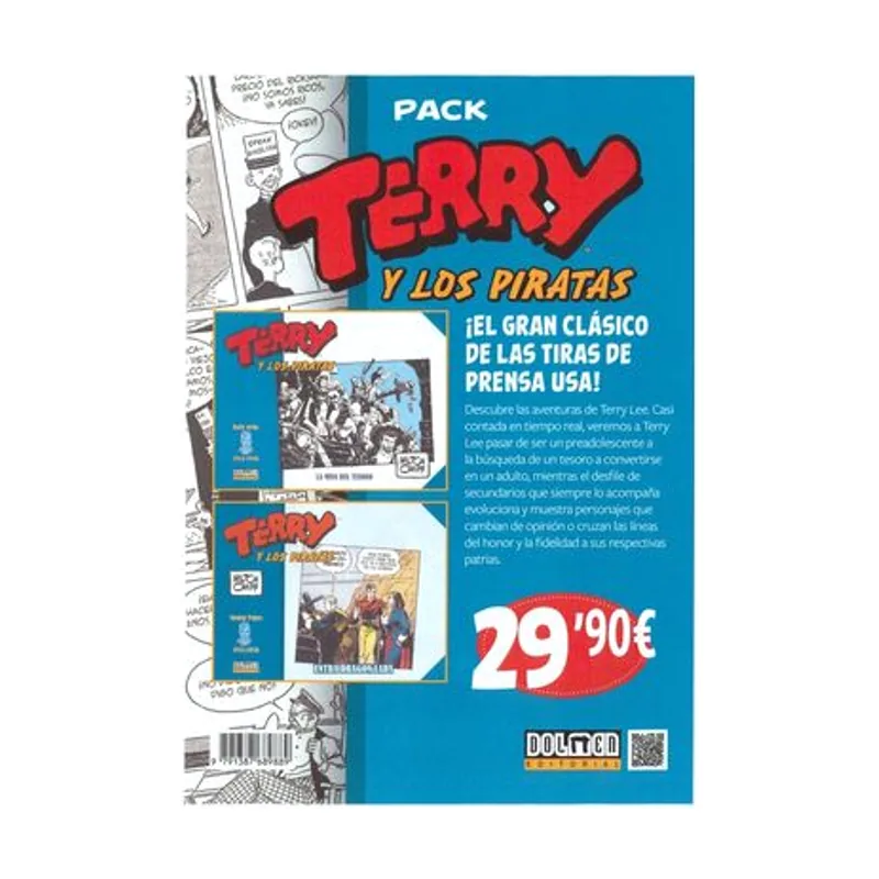 Tebeos dolmen editorial Terry y los piratas pack 1934-1936