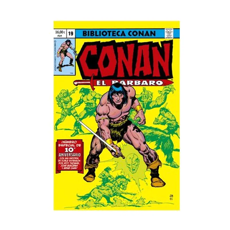 Panini Biblioteca conan. el barbaro 19 1980