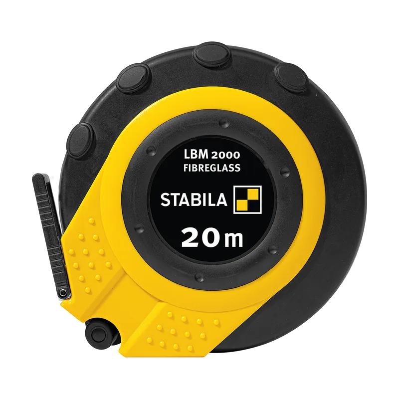 Stabila Cinta métrica cerrada Serie LBM2000 de 20 m. cinta fibra vidrio