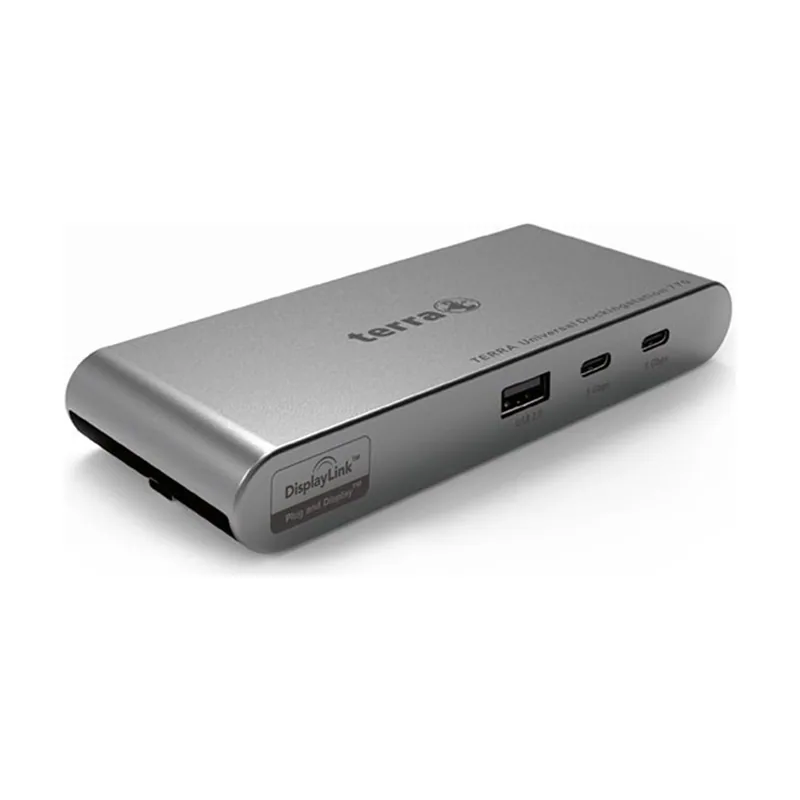 Wortmann Terra mobile dockingstation 770 usb-c display dockingstation mit display für unterwegs!