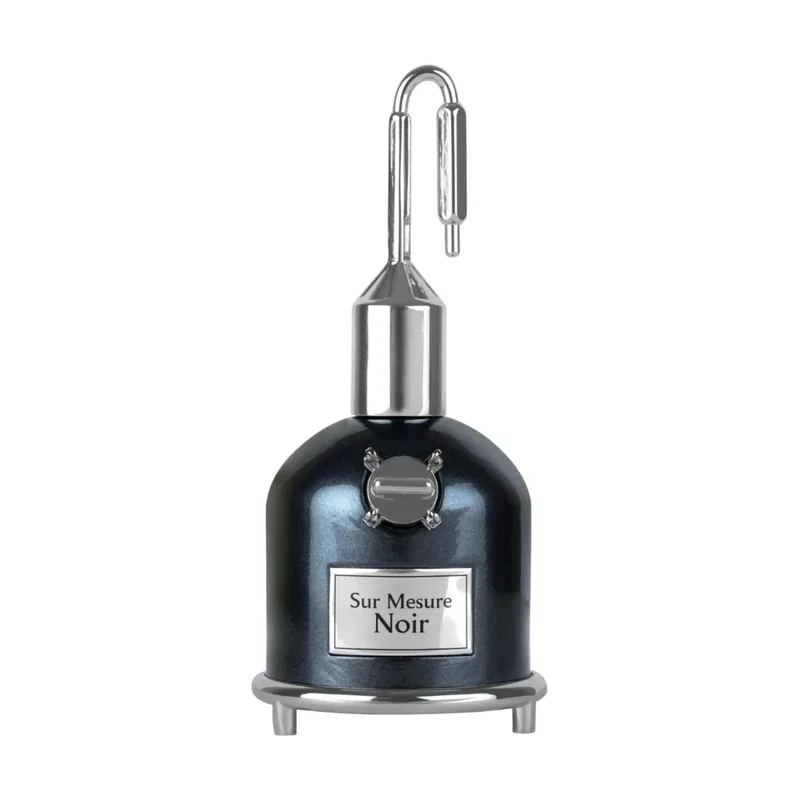 Lattafa Sur Mesure Noir Eau de Parfum Black Luxury Edition con dispensador