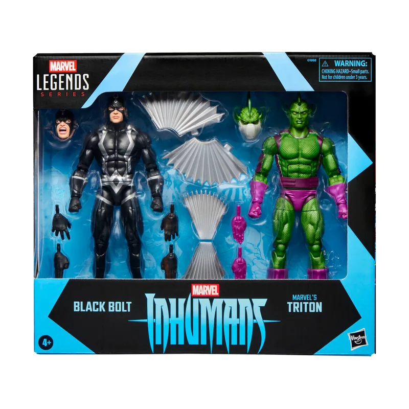 Hasbro Marvel Legends Series Inhumans Black Bolt & Triton