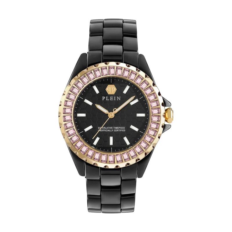Philipp Plein Reloj Mujer Analogico Cuarzo con Correa de Ceramica PWPPA0324