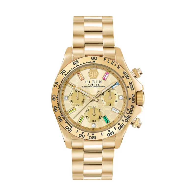 Philipp Plein Reloj Mujer Analogico Cuarzo con Correa de Acero Inoxidable PWSBA0223