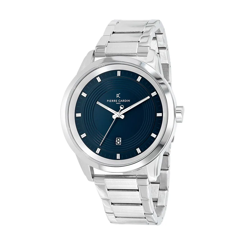 Pierre cardin Reloj Hombre Analogico Cuarzo con Correa de Acero Inoxidable CCP.5025