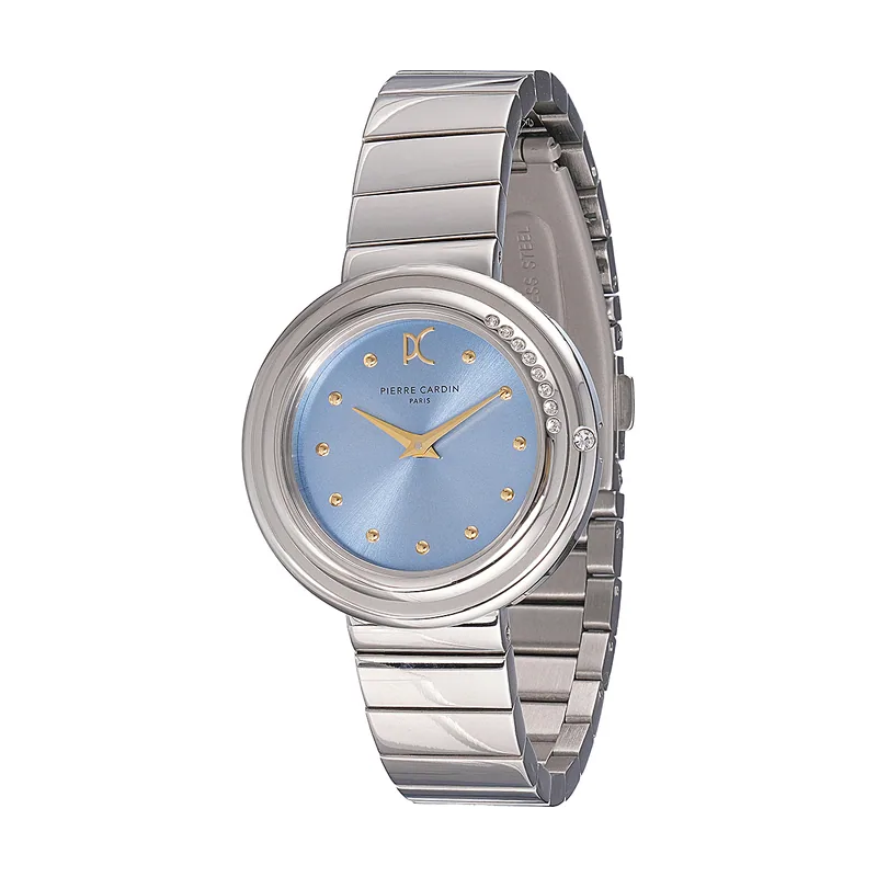 Pierre cardin Reloj Mujer Analogico Cuarzo con Correa de Acero Inoxidable CF.1010.MS