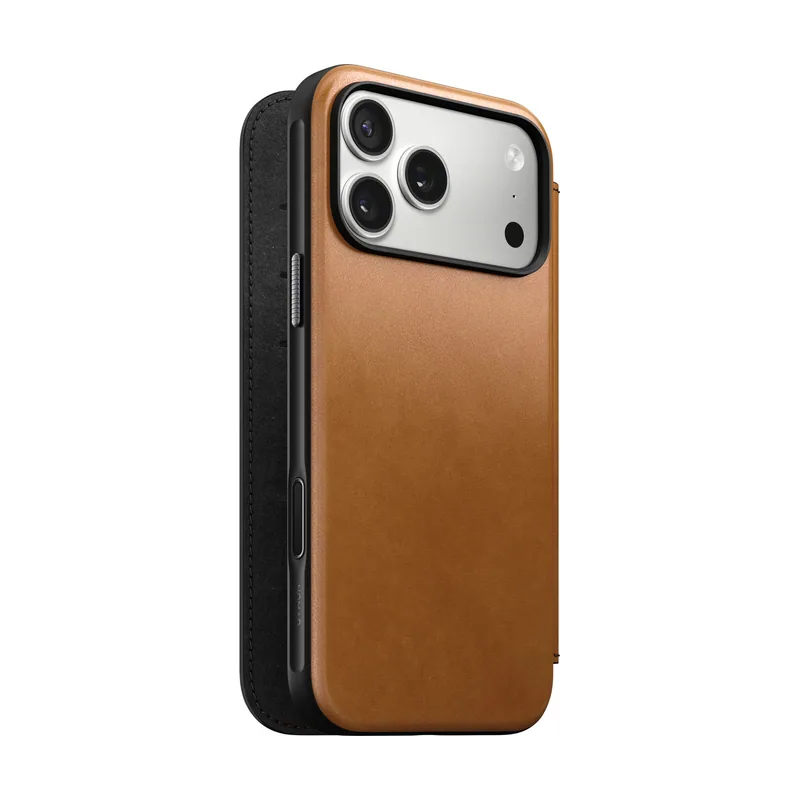 Modern Leather Folio funda para 17,5 cm Bronceado