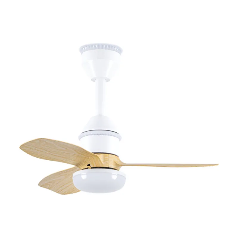Ventilador DC Asaf 20W Blanco/Haya