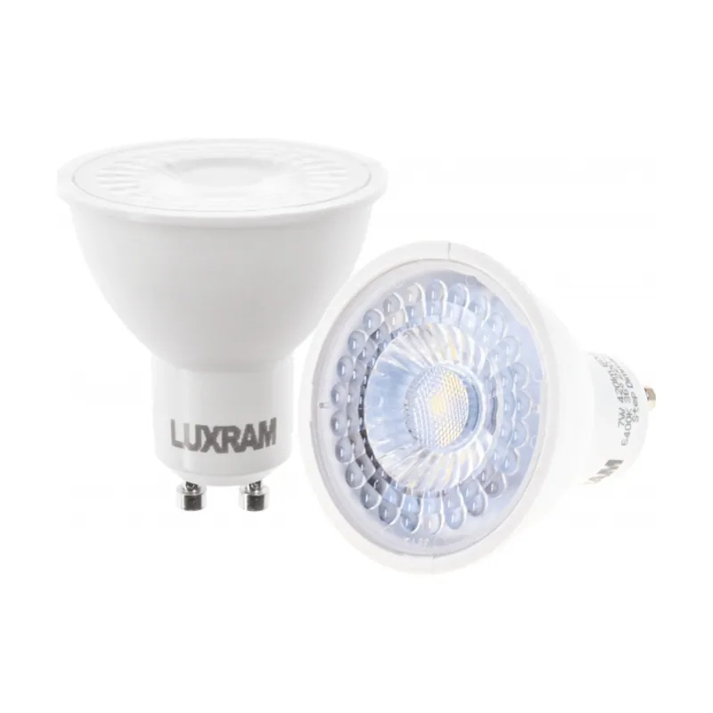 Luxram Bomb. 7w 6500k gu10 420lm regulable 3 posiciones 5,5x5d