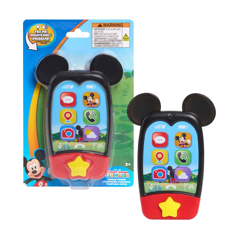 Just play Disney Jr. Micky Mouse Clubhouse de Juguete de 15 cm con Luces y Sonidos