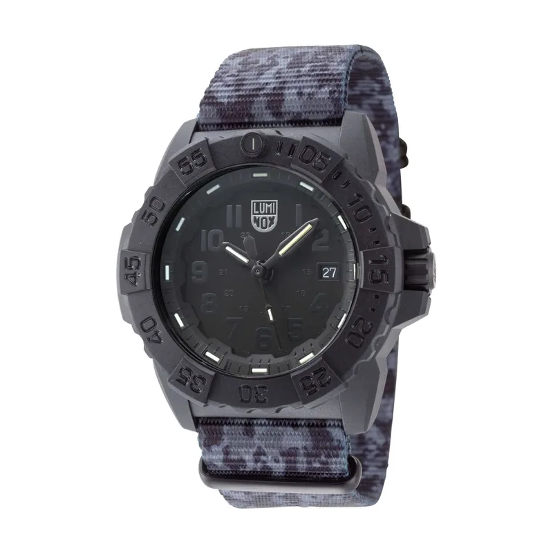 Luminox Reloj Hombre Analogico Cuarzo con Correa de Nailon XS.CE01.BO