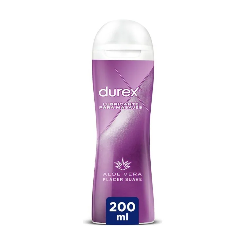 Reckitt Benck HC Durex Massage 2 En 1 Gel Lubricante Aloe Vera Placer Suave 200 Ml