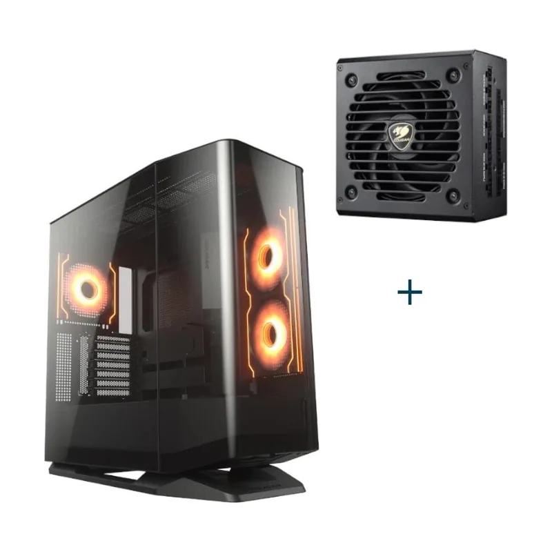 Cougar caja fv270 rgb + fte gex pro 750 80+gold