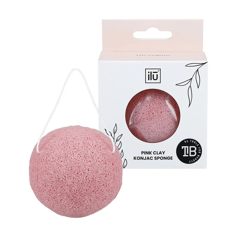 Ilū KONJAC esponja #Pink Clay