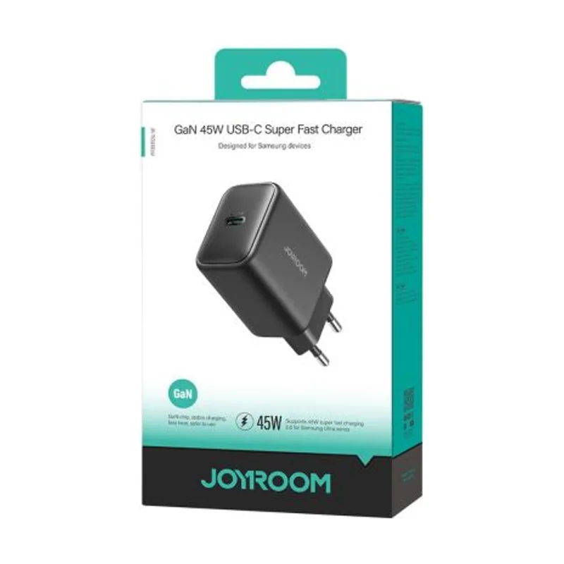 Joyroom travel charger gan fast charger type-c