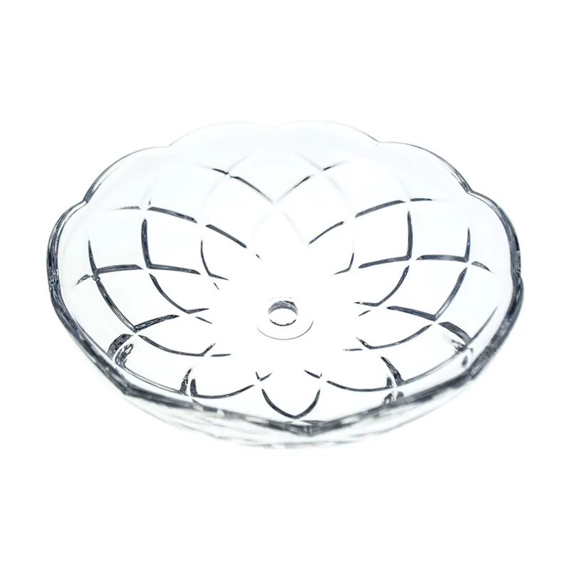 Asfour Arandela de cristal d.12cm taladro central