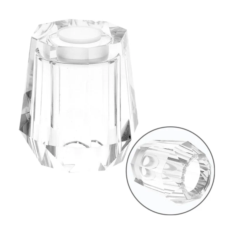 Interlusa Cubo derna de cristal transparente d.6xal.7cm