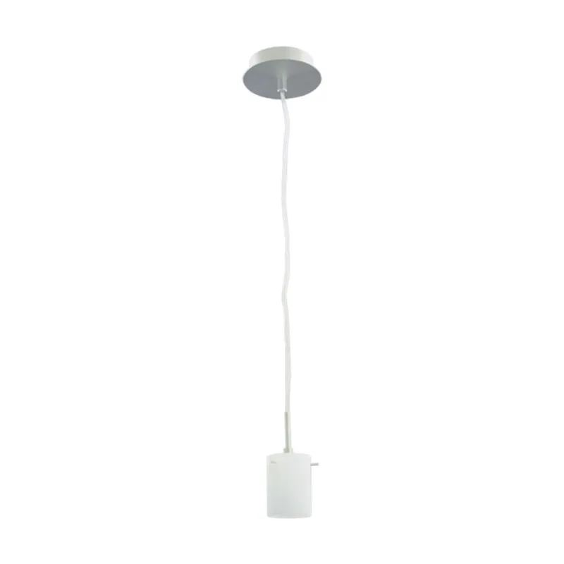 Lumit Colgante dulce 1xg9 al.reg.xd.6cm blanco/niquel