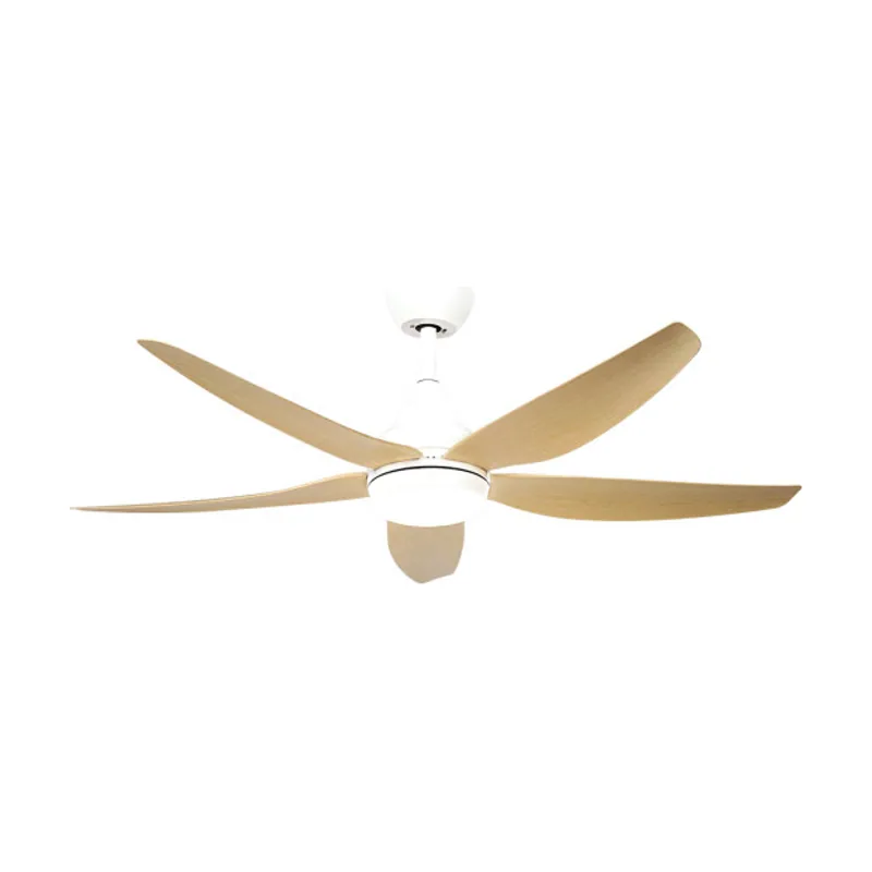 Abrila Ventilador DC Elda 18W Blanco/Haya
