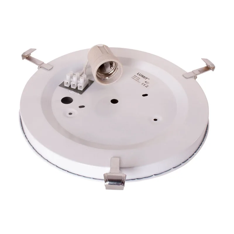 Lumit Base para plafón duna 1xe27 al.6xd.30cm cromo
