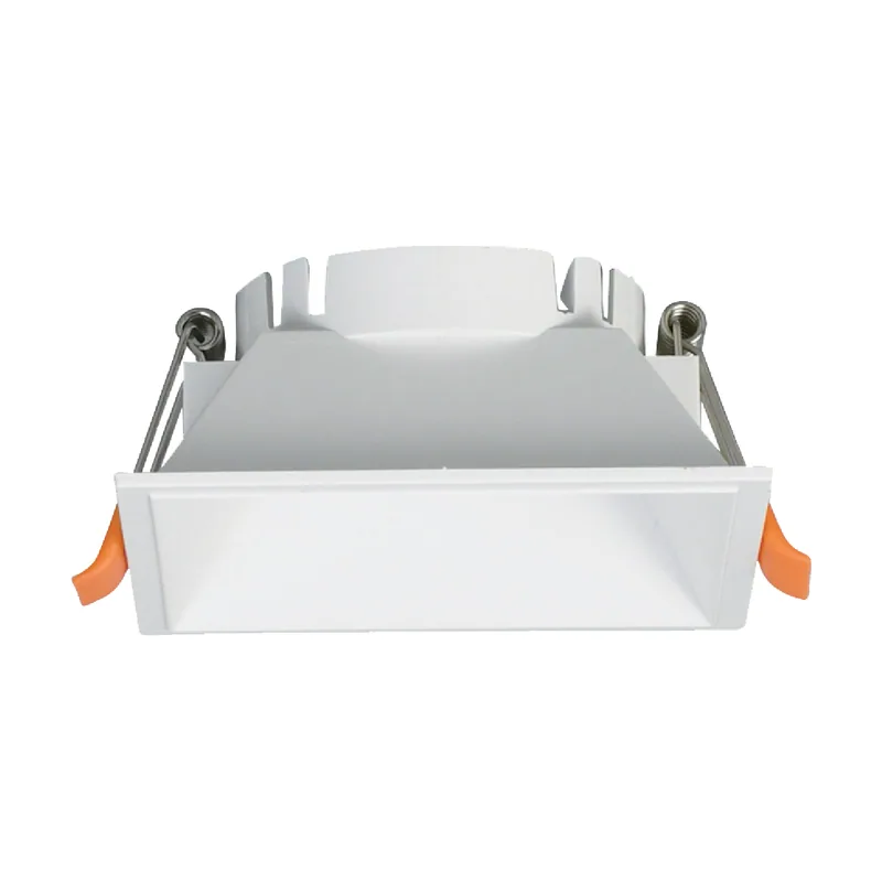 Aro empotrable oniro abs cuadrado l.8,1xan.8,1xal.3,5cm en abs