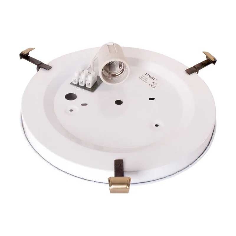 Base para plafón duna 1xe27 al.6xd.30cm cuero