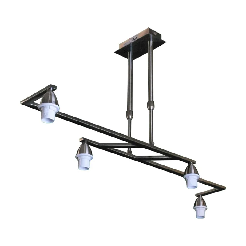 Armazón para lámpara de techo dubai 4xe14 l.82xan.30xal.reg.cm cuero