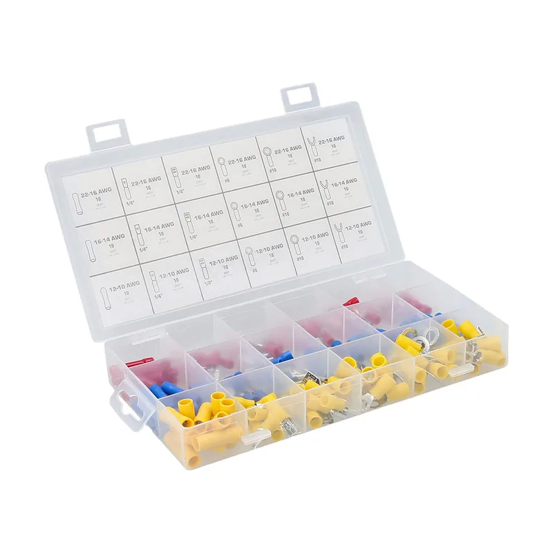 Maurer Maletin Terminales Eléctricos Con Aislados,conectores De Cable Eléctricos Con Caja De Surtido,kit Terminal De Empalme