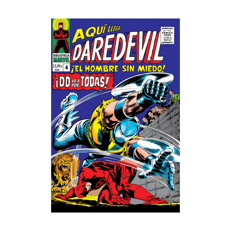 Panini Daredevil 4. 1966-67 BIBLIOTECA MARVEL