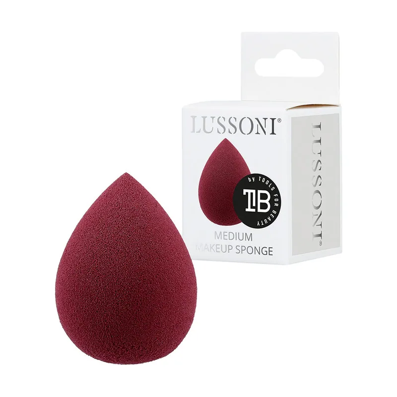 Lussoni RAINDROP esponja mediana #Burgundy