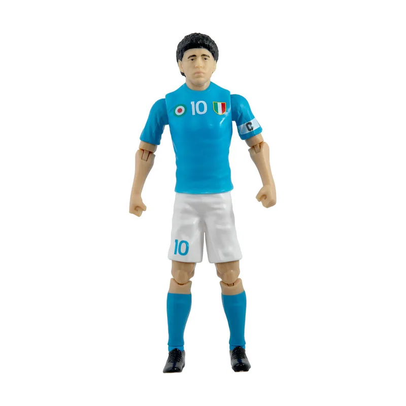 Banbo toys Sockers Napoli Diego Maradona Figuras de acción coleccionables de fútbol de 8 pulgadas