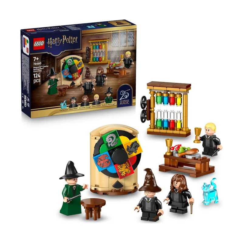 Lego Harry Potter Ceremonia del Sombrero Seleccionador 76460