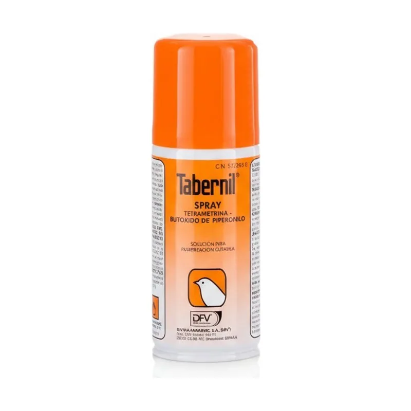 Tabernil Spray Antiparasitario Tetrametrina y Butóxido de Piperonilo 150 ml