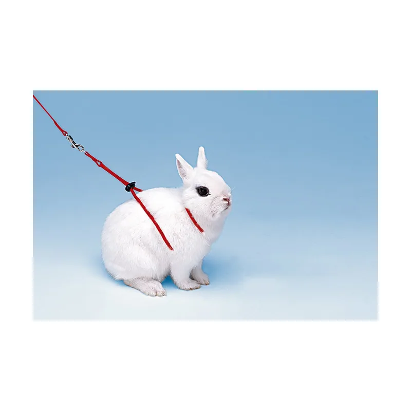 Ferplast Arnés Ajustable Conejo Nylon Rojo 120cm